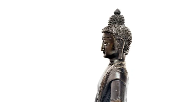 Тибетская Статуя Будды Свободное Место Текста — стоковое фото