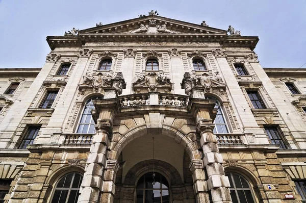 Justizpalast Palácio Justiça Prielmayerstr Munique Baviera Alemanha Europa — Fotografia de Stock