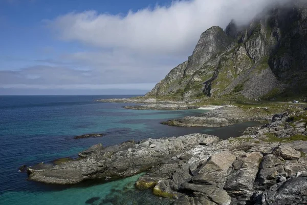Formazioni Rocciose Boerhella Andoeya Island Vesteralen Norvegia Scandinavia Europa — Foto Stock