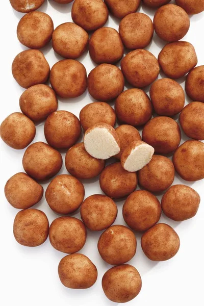 Batatas Maçapão Isoladas Branco — Fotografia de Stock