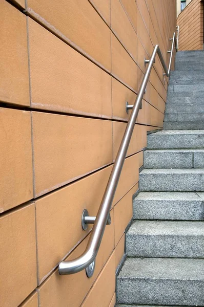 Escaleras Con Barandillas Plaza Potsdamer Platz Berlín Alemania Europa —  Fotos de Stock