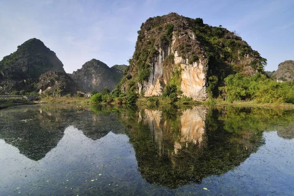 Pobliżu Ninh Binh Suche Halong Bay Wietnam Azja Południowo Wschodnia — Zdjęcie stockowe