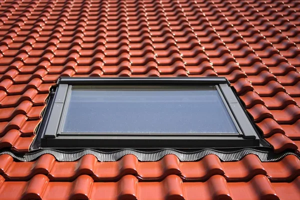 Building House Roof Tiles Window — Stock Photo, Image