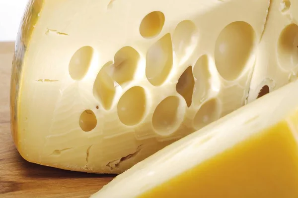Leerdamer チーズ クローズ アップ — ストック写真
