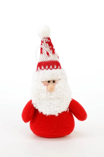 Santa Claus Made Fabric Plush Royalty Free Stock Images