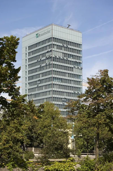 Byggnad Fraunhofer Institute Hansastrasse München Bayern Tyskland Europa — Stockfoto