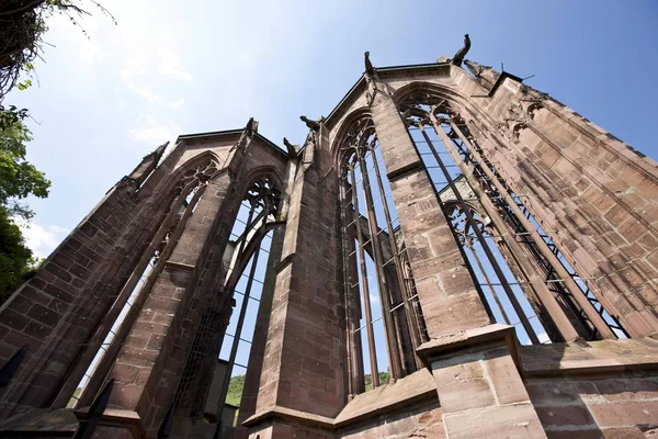 Die Ruine Der Werner Kapelle Der Altstadt Von Bachbogen Unesco — Stockfoto
