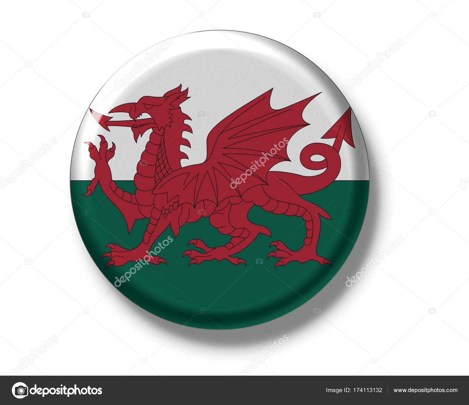 ウェールズの国旗 JapaneseClass.jp