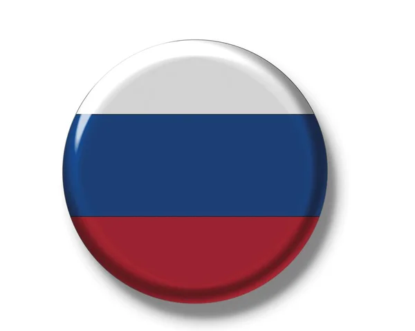 Nationalflagge Russlands — Stockfoto