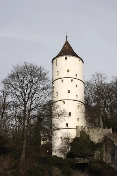 Torre Blanca Biberach Der Riss Alta Suabia Baden Wuerttemberg Alemania — Foto de Stock