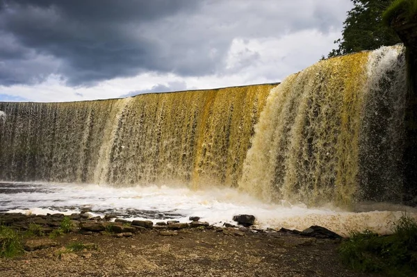 Jaegala Falls Estonsko Pobaltské Státy Severo Východní Evropa Evropa — Stock fotografie