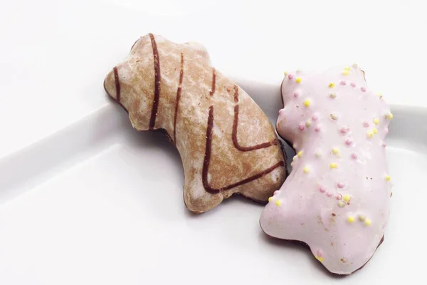 Sırlı şeker kurabiye bisküvi — Stok fotoğraf