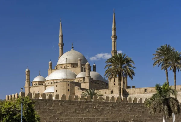 Mesquita Mehmet Ali Mesquita Alabaster Cairo Egito África — Fotografia de Stock