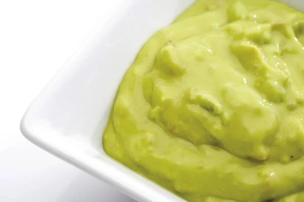 Gröna Guacamole Plattan — Stockfoto