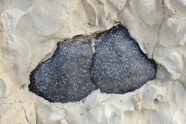 Πέτρες Λάβας Ασβέστη Καταθέσεις Πουέρτο Ντε Πένια Aiuy Φουερτεβεντούρα Κανάριοι — Φωτογραφία Αρχείου