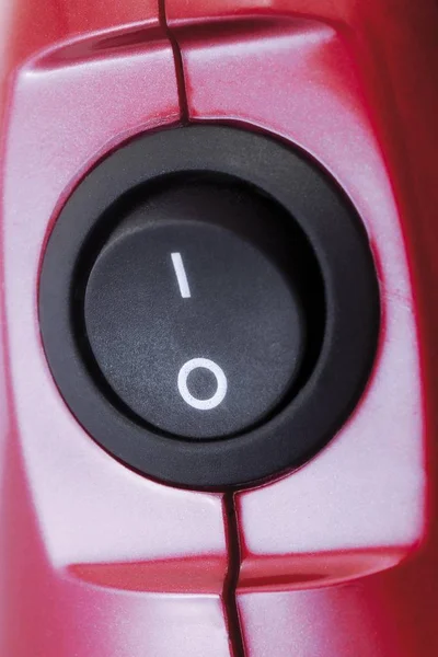 Botón Interruptor Electrónica Rosa — Foto de Stock