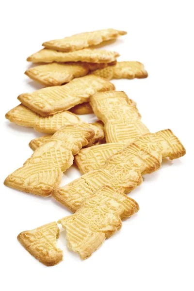 Shortcrust Biscuit Cookies Christmas — Stock Photo, Image