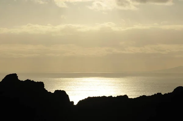 Blick Vom Aussichtspunkt Punta Entallada Las Playitas Fuerteventura Kanarische Inseln — Stockfoto