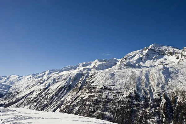 Alpes Oetztais Monte Nederkogel Monte Ramolkogel Áustria Europa — Fotografia de Stock
