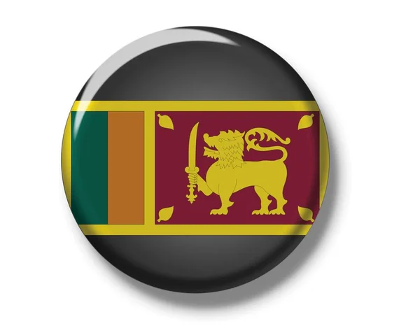 Bandeira nacional do Sri Lanka — Fotografia de Stock