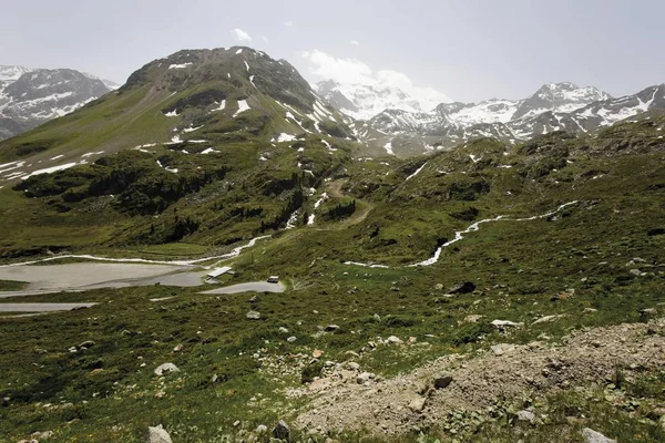 Europa Dolinie Kaunertal Tyrol Austria — Zdjęcie stockowe