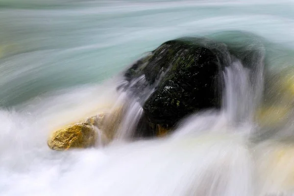 Rock Bergsbäck Kals Hohe Tauern Östra Tyrolen Österrike Europa — Stockfoto