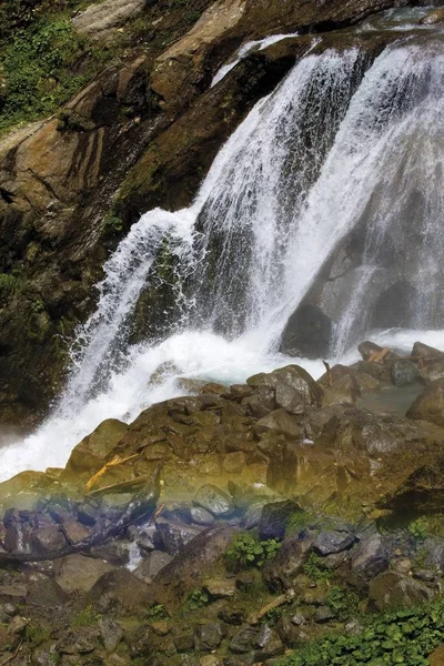 Водопады Штуйбенфолл Вблизи Умбха Офеталь Тироль Австрия Европа — стоковое фото