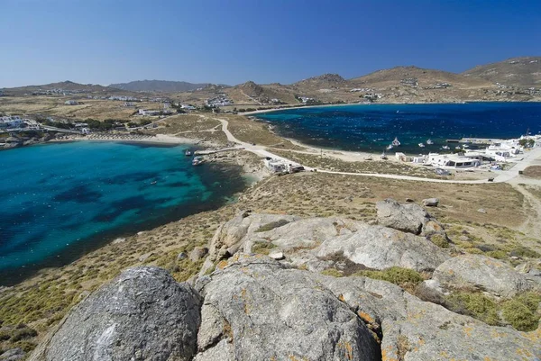 Ovanifrån Beach Grekland — Stockfoto