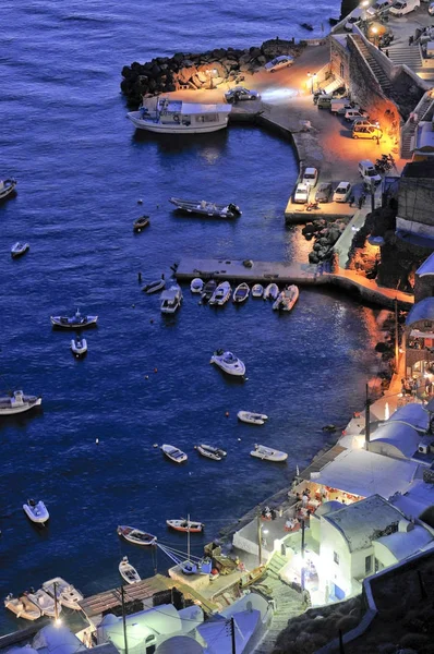 Порт Санторини Киклад Греция Европа — стоковое фото