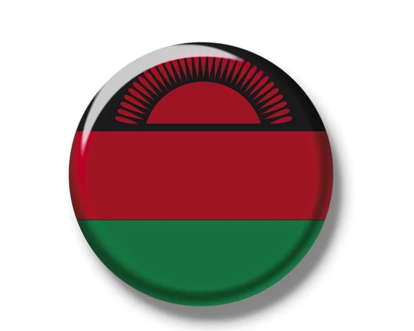 Значок с флагом Малави — стоковое фото