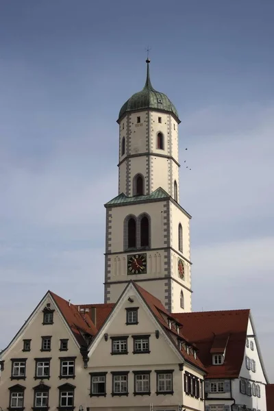 Martins Church Biberach Der Riss Upper Swabia Baden Wuerttemberg Germany — Stock Photo, Image