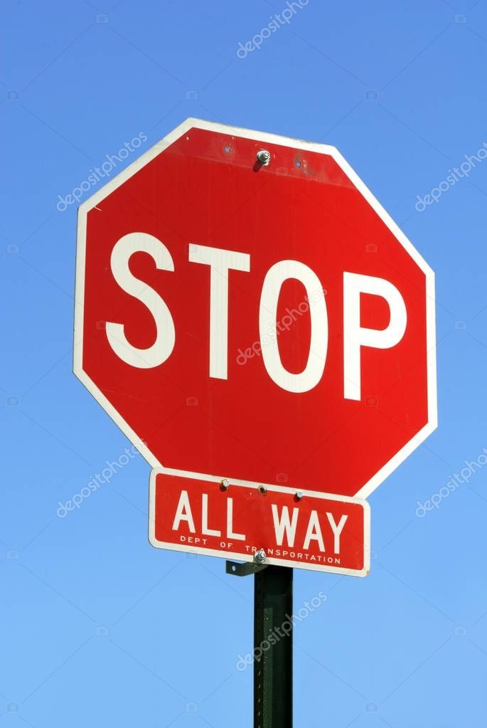 Stop Sign New York City New York Usa North America — Stock Photo