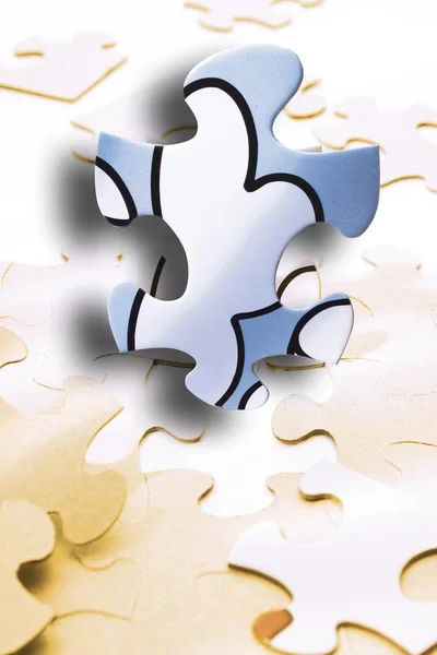 Puzzle Piece Pieces Puzzle — Stock Photo, Image