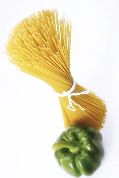 調理農業スパゲッティ — ストック写真