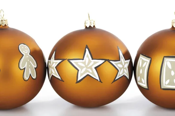 Vánoční stromeček dekorativní hračky — Stock fotografie