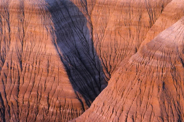 Erosion Clay Hills Соединенные Штаты Америки Сша — стоковое фото