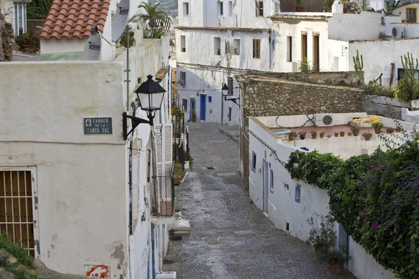 Old Part Town Eivissa Ibiza Baleares Spain Europe — Stock Photo, Image