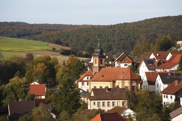 Windheim Rhoen Franconia Bajorország Németország Európa — Stock Fotó