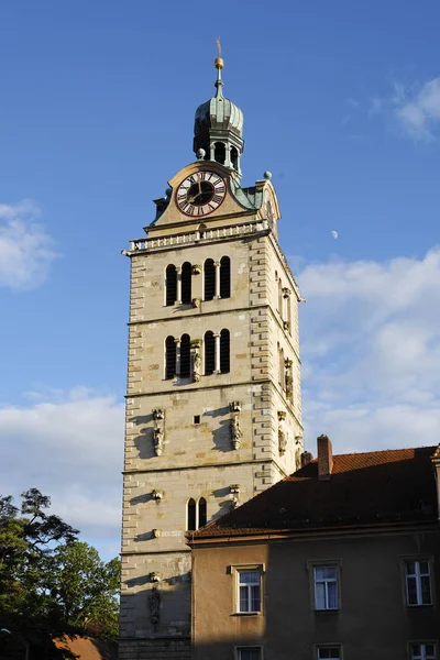 Emmeram Church Regensburg Upper Palatinate Baviera Alemanha Europa — Fotografia de Stock