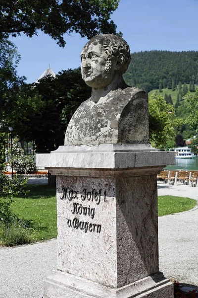 Büste Max Josef König Von Bayern Rottach Egern Tegernsee Oberbayern — Stockfoto