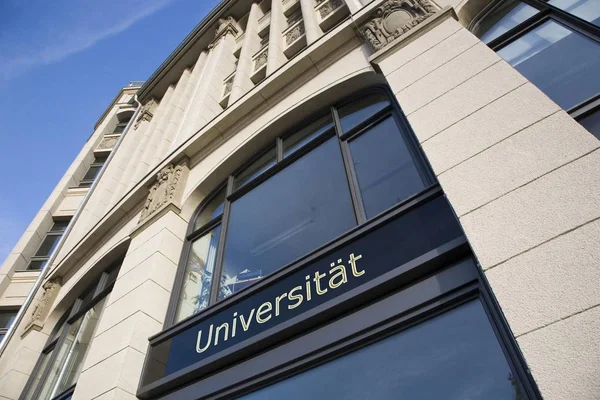 Edificio Universitario Centro Berlín Alemania Europa — Foto de Stock