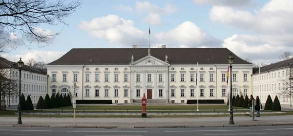 贝尔维尤宫殿 德国总统的主要住所 — 图库照片