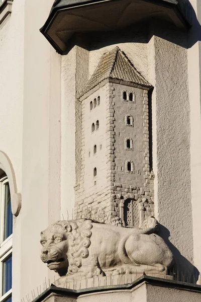Arnulfsturm Ratisbona Alto Palatinado Baviera Alemania Europa — Foto de Stock