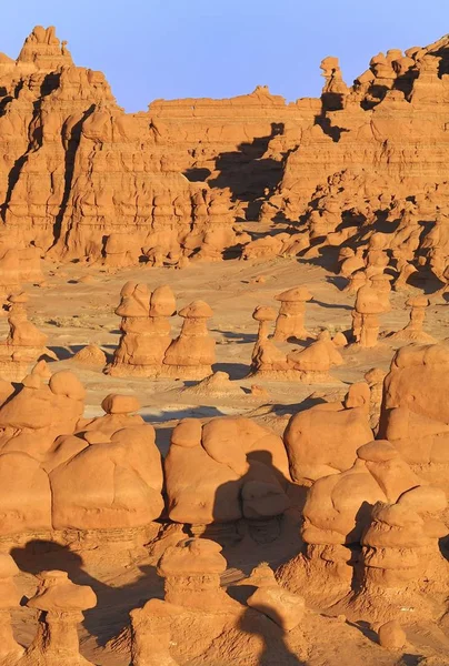 Sandsteinformationen Goblin Valley State Park Utah Usa Nordamerika — Stockfoto