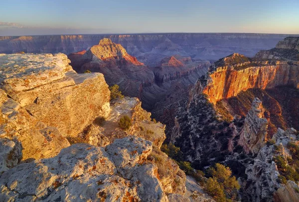 Cape Royal Severní Okraj Národního Parku Grand Canyon Arizona Usa — Stock fotografie