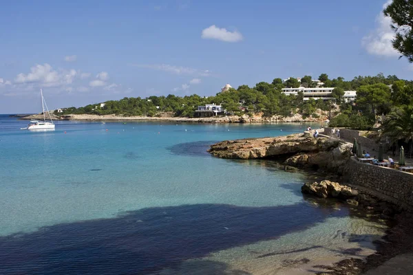 Kust Van Portinatx Ibiza Baleares Spanje — Stockfoto