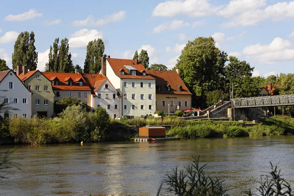 Ratisbona Danubio Palatinato Superiore Baviera Germania Europa — Foto Stock