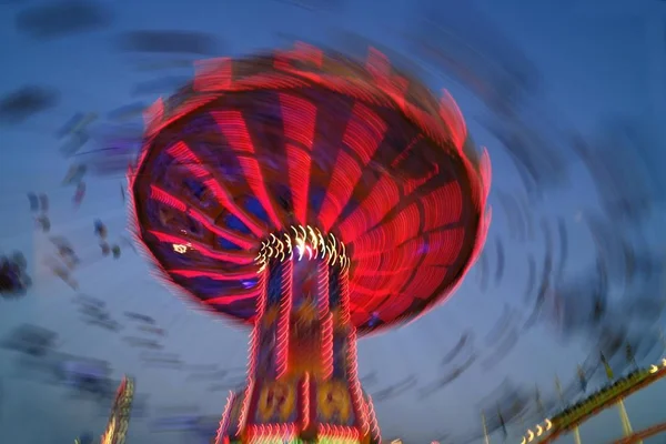 Carrusel Oscilante Oktoberfest Munich Baviera Alemania Europa —  Fotos de Stock