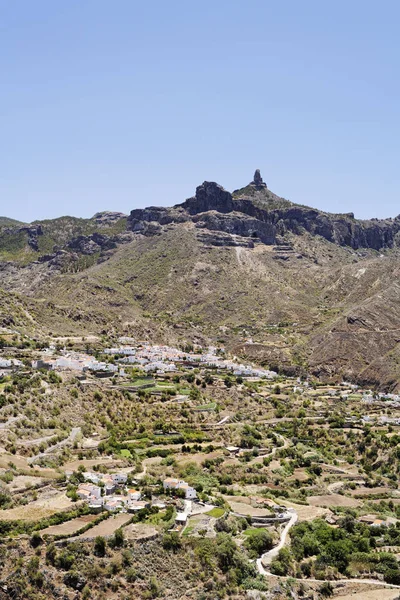 Tejeda Roque Nublo Gran Canaria Spanien Europa — Stockfoto