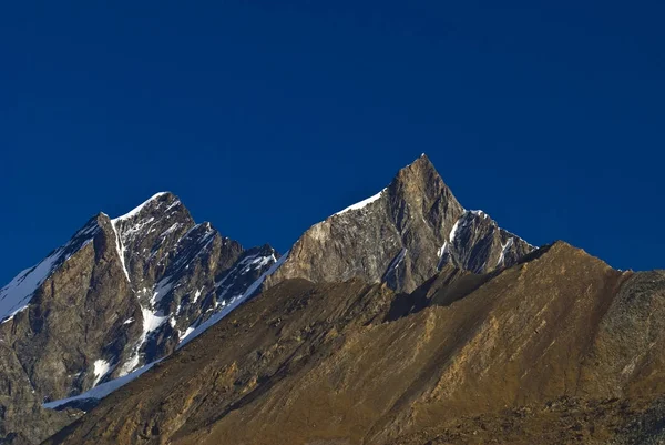 Taeschhorn Och Dom Zermatt Valais Wallis Schweiz Europa — Stockfoto